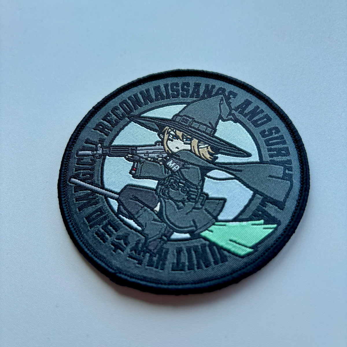 NoiR Series 69 Combat Witch Unit Patch - Magical Reconnaissance and Surveillance Unit