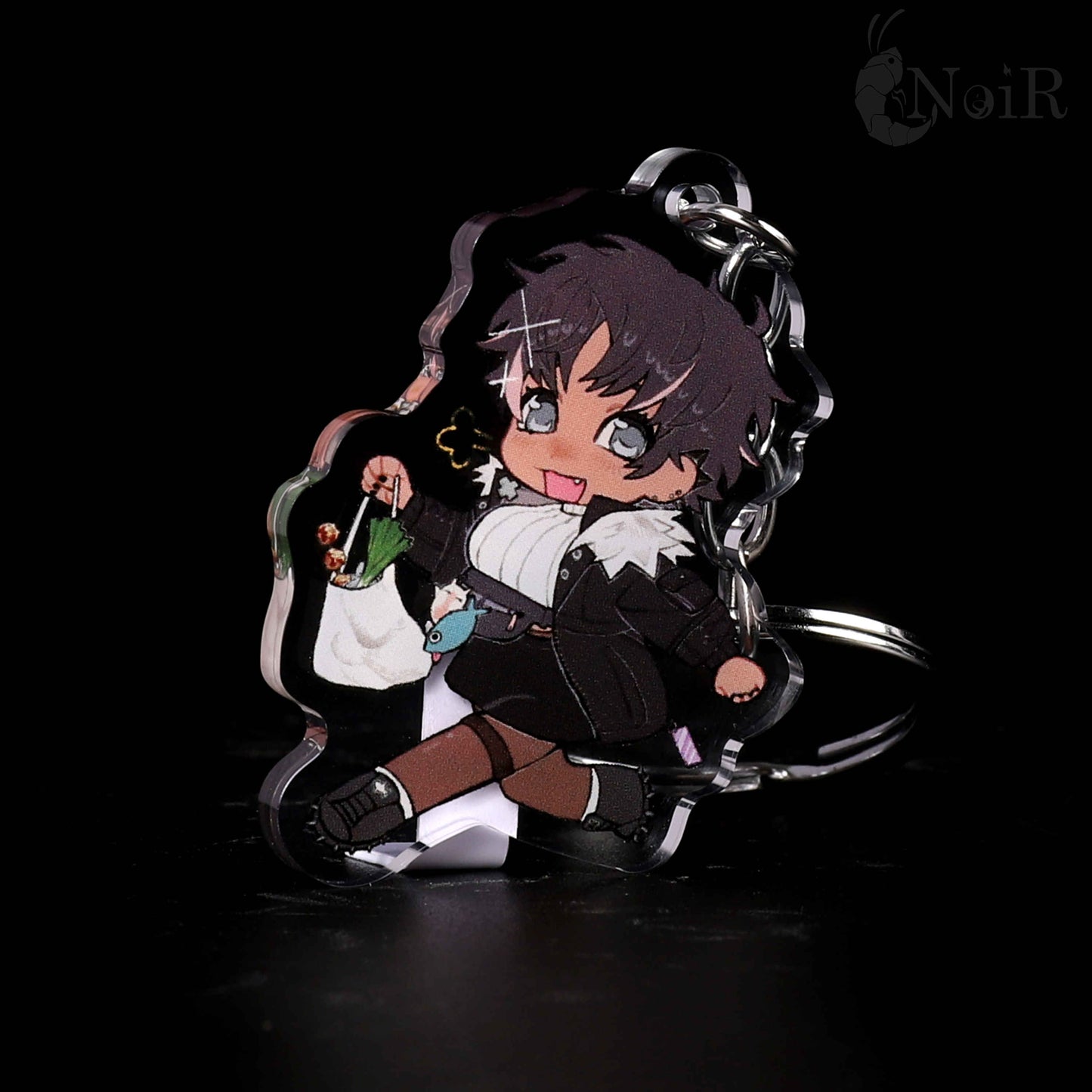 NoiR Series 082 Bon Plushie Ver.2 + Keychain Freebie