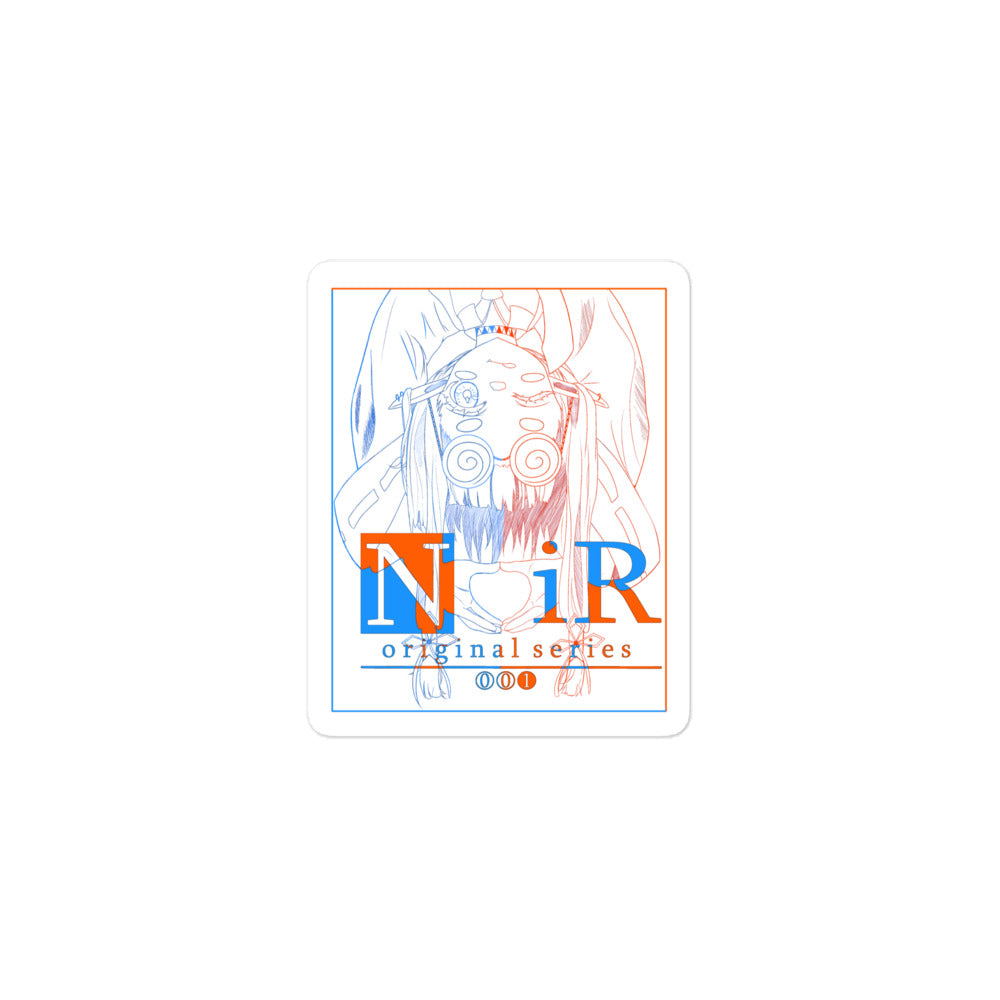 NoiRオリジナルシリーズ001「ニア」ステッカー