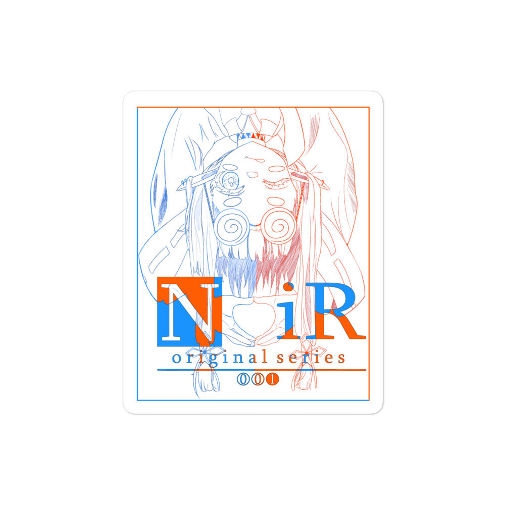 NoiRオリジナルシリーズ001「ニア」ステッカー