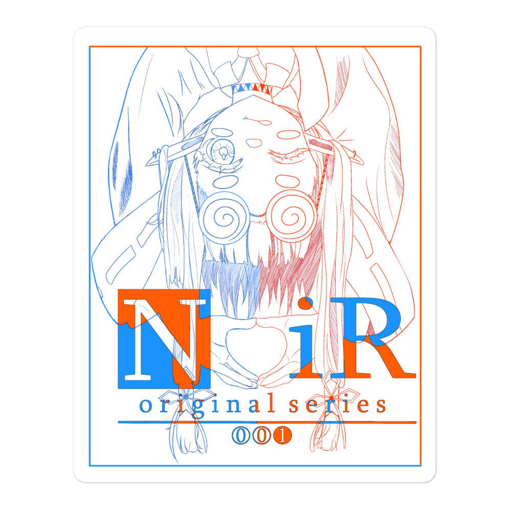 NoiRオリジナルシリーズ001「ニア」ステッカー