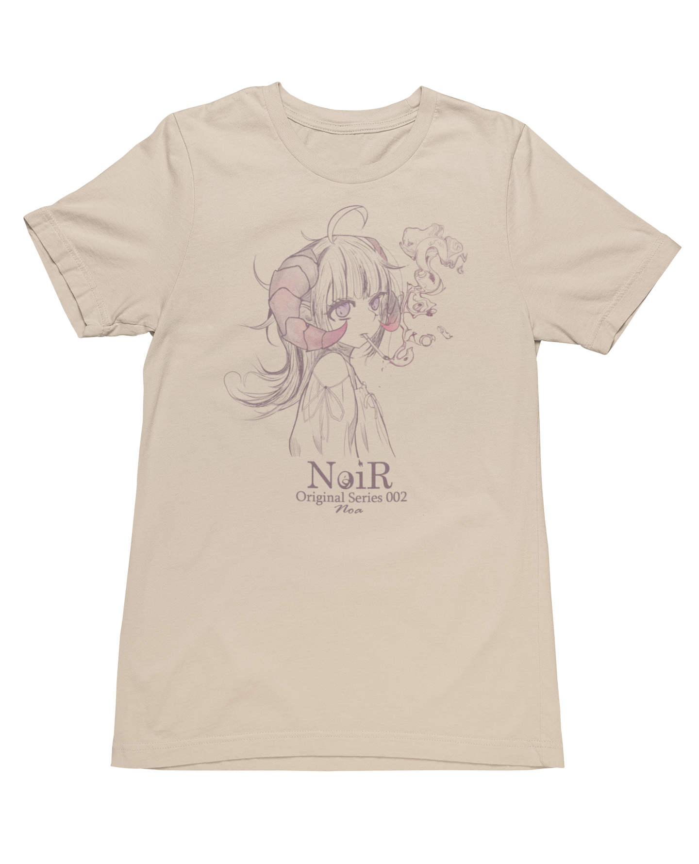 NoiRオリジナルシリーズ002「ノア」ソフトクリームTシャツ