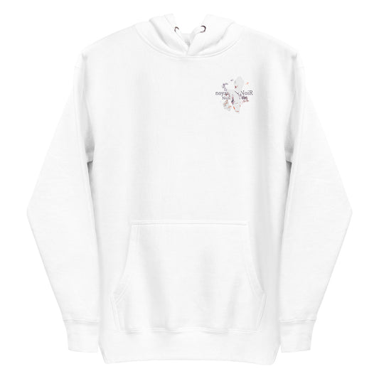 NoiR series 005 "N/A" Premium Hoodie White