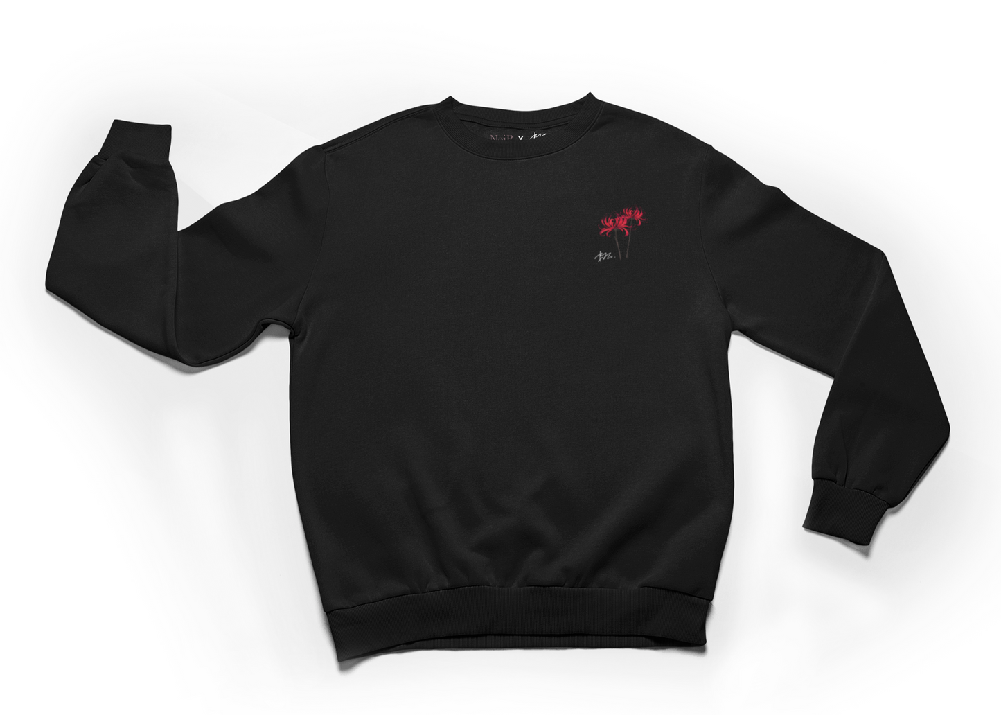 NoiR Series 002 "Curiosity" スウェットシャツ 前面プリントのみ