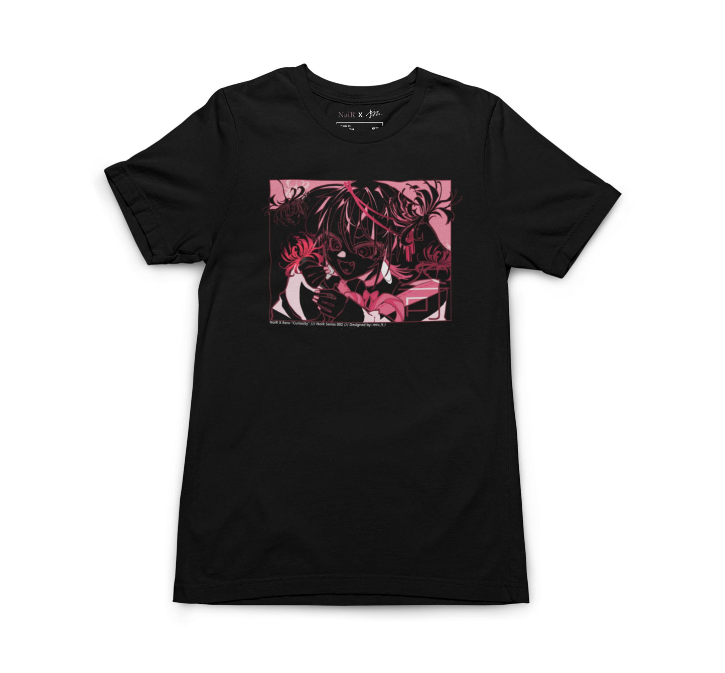 NoiRシリーズ002「Curiosity」Tシャツ