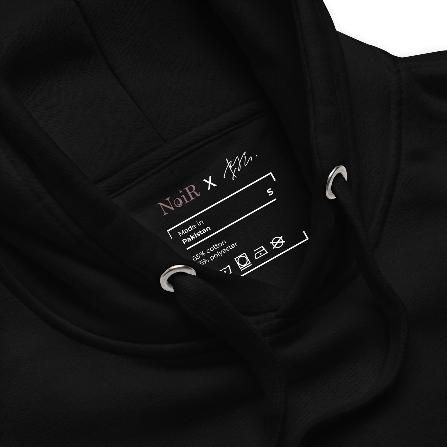 NoiR Series 002 "Curiosity" パーカー 前面プリントのみ