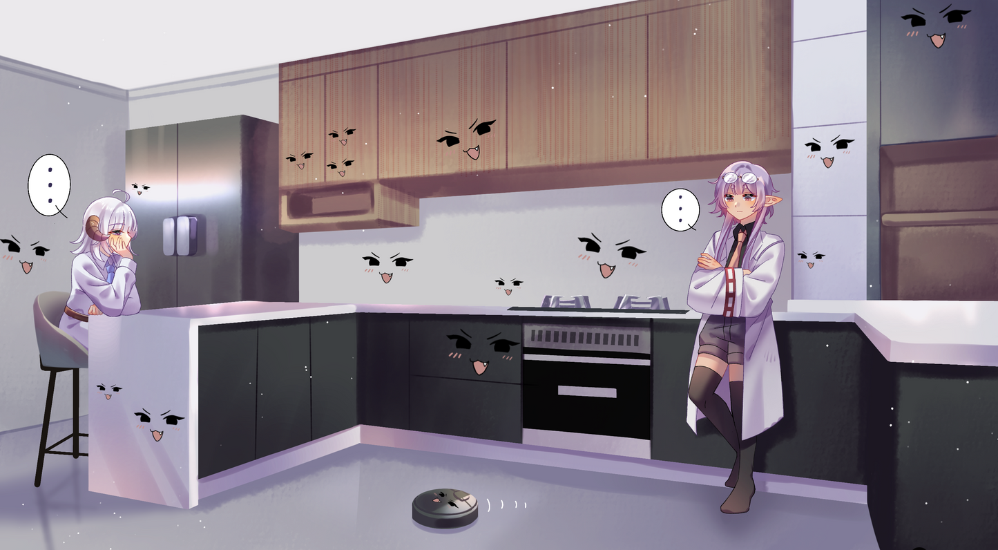 [PRE-ORDER] NoiR Series 079 Transparent MSGK Smug Sticker Pack