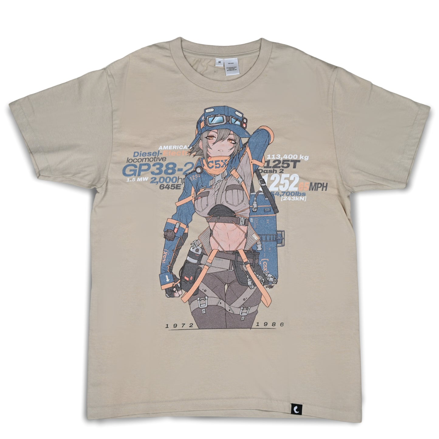 [FINISHED] NoiR Series 020 GP38-2 Gijinka T-Shirt