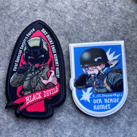 [PRE-ORDER] NoiR Series 84 Blue Komet and Black Devil Patches