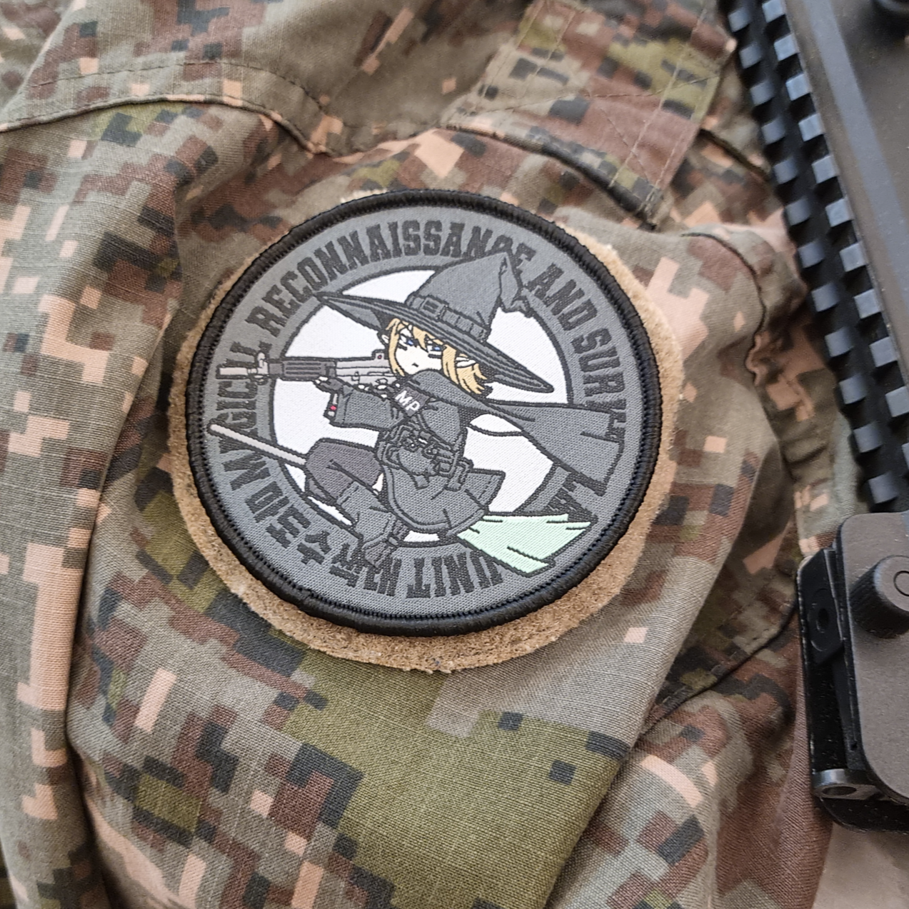 [PRE-ORDER] NoiR Series 69 Combat Witch Unit Patch - Magical Reconnaissance and Surveillance Unit