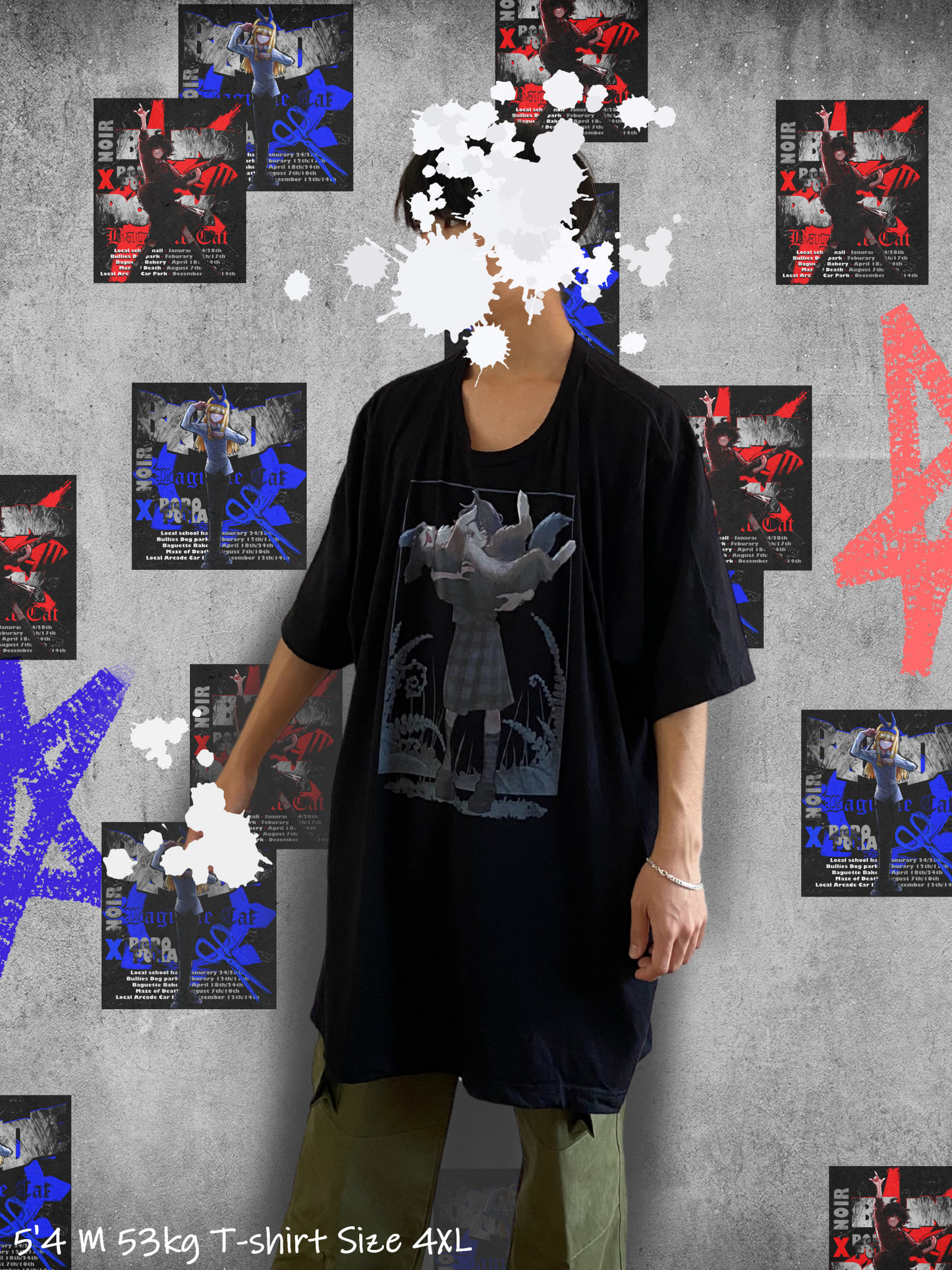 NoiR Series 008 "popopoka" Big Dog T-Shirt