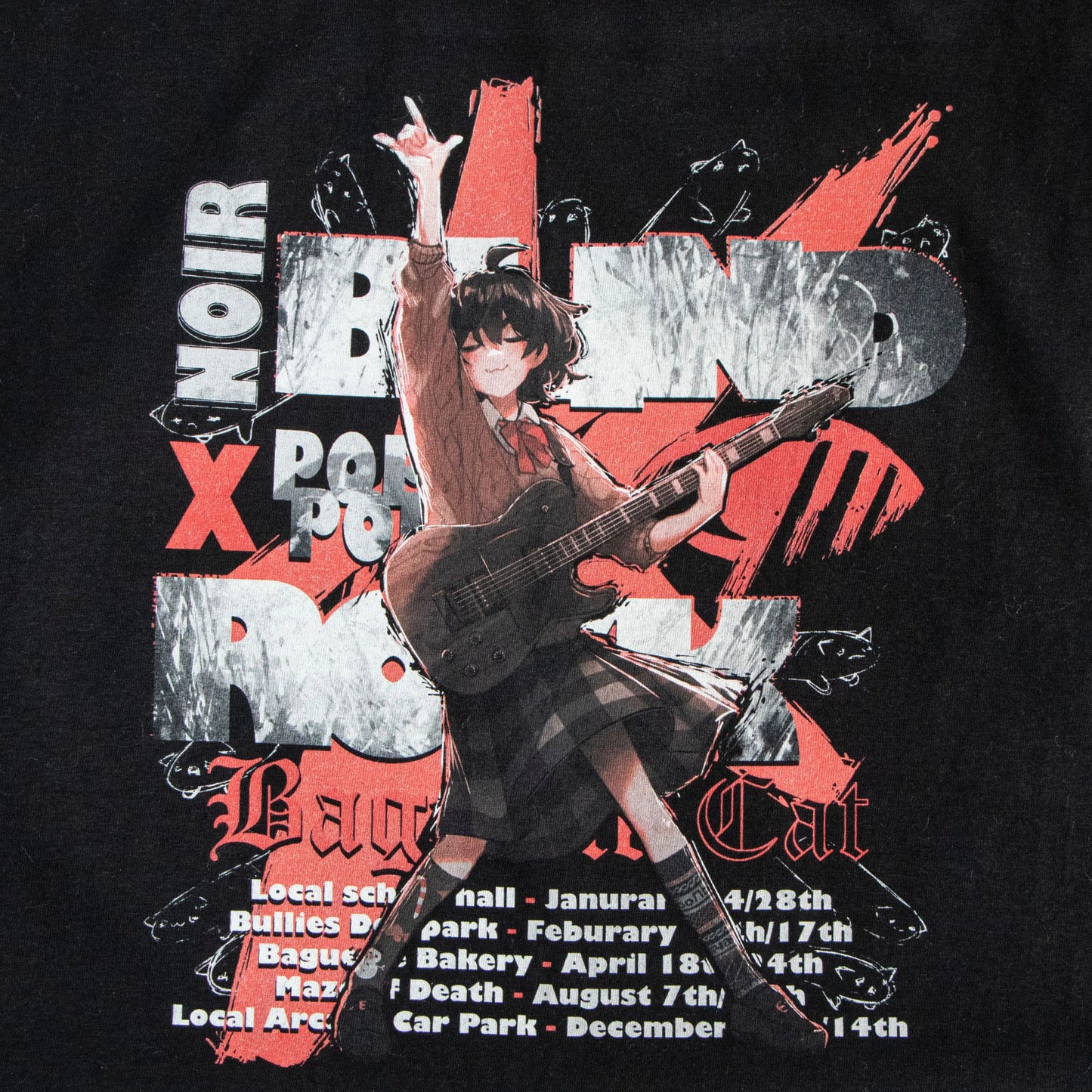 [PRE-ORDER] NoiR Series 008 "popopoka" Blind Rock T-Shirt FINAL VERSION