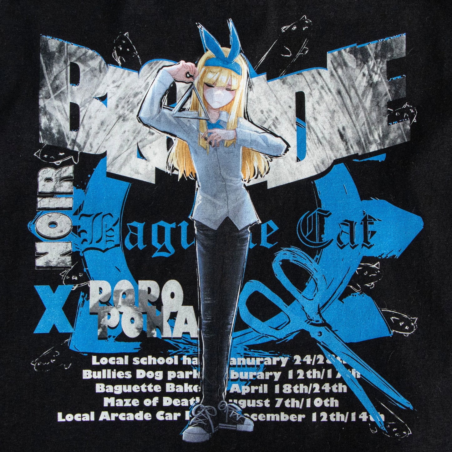 [PRE-ORDER] NoiR Series 008 "popopoka" Blondie Rock T-Shirt FINAL VERSION