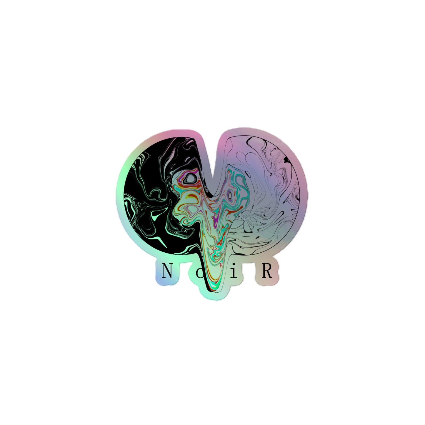 NoiR Original Series L001 "abStrACT" Holographic Stickers