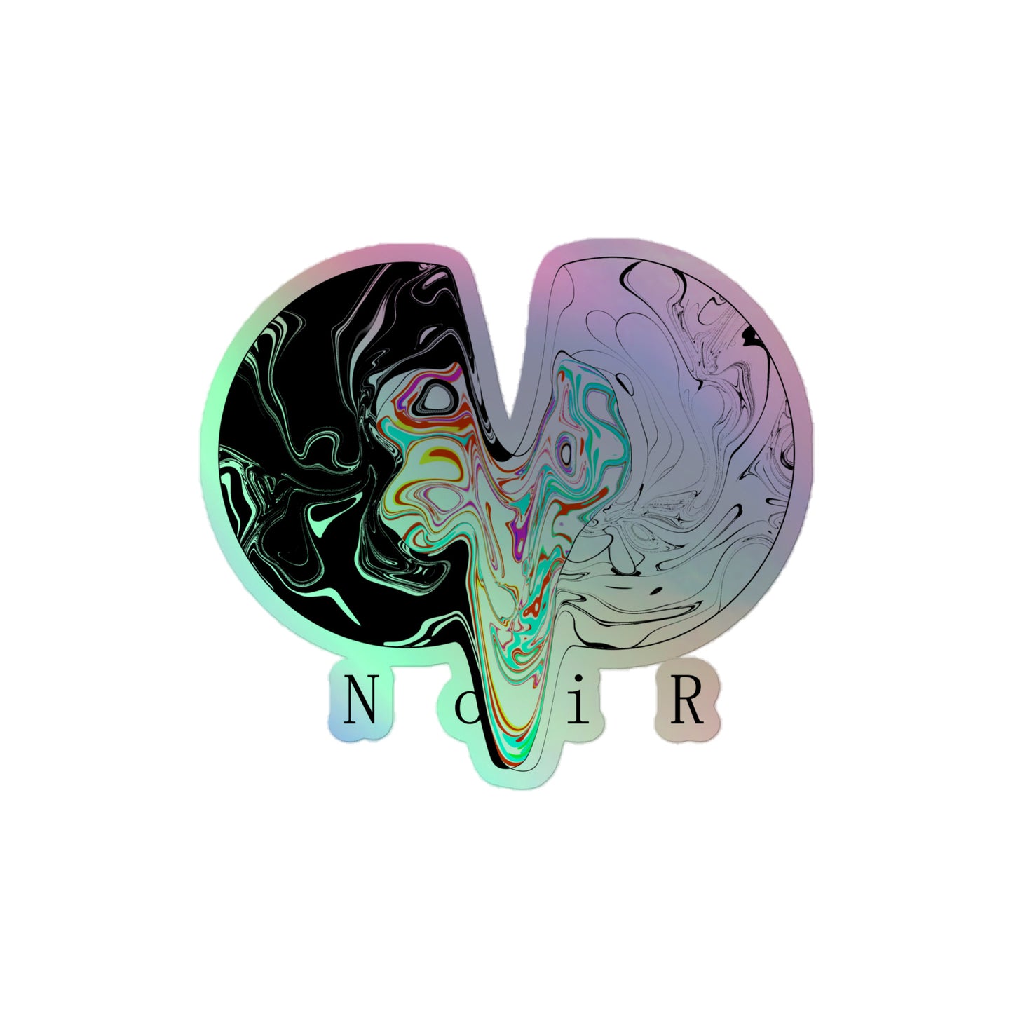 NoiR Original Series L001 "abStrACT" Holographic Stickers