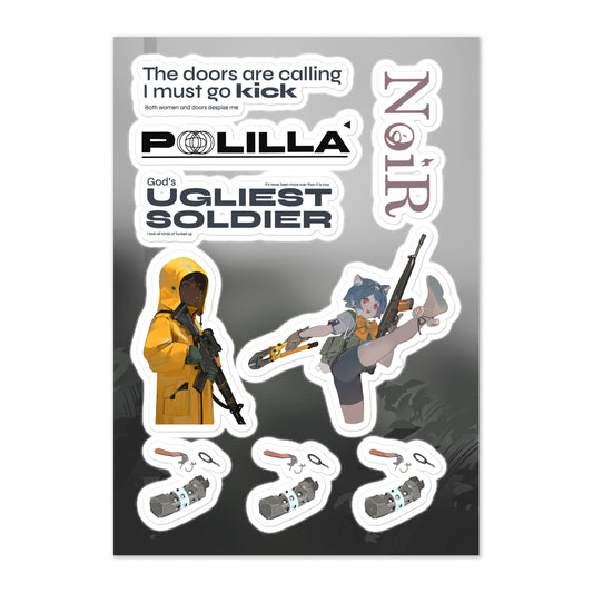 [FINISHED] NoiR Series 009 "Polilla" Sticker Sheet