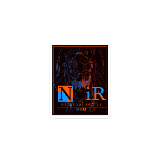 NoiR Original Series 001 "Nia" Sticker Black