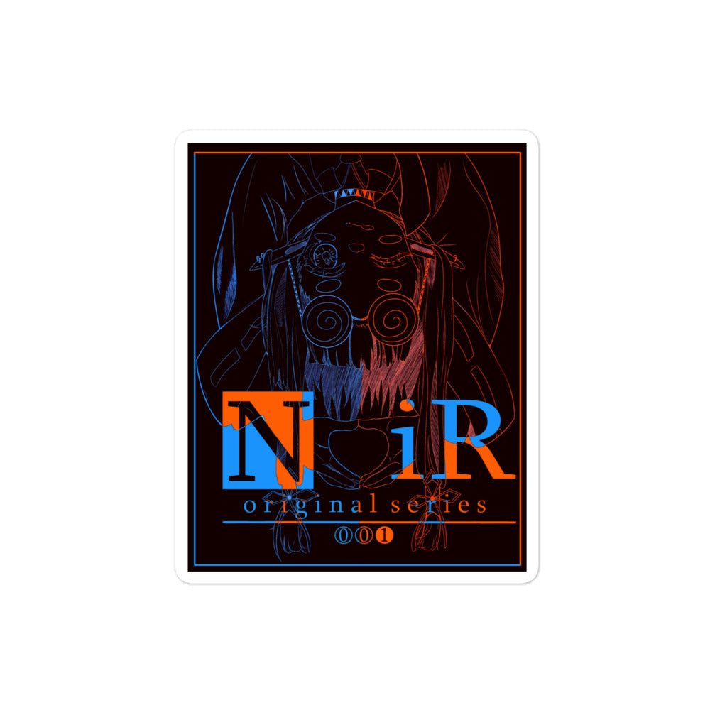 NoiR Original Series 001 "Nia" Sticker Black