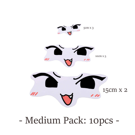 [PRE-ORDER] NoiR Series 079 Transparent MSGK Smug Sticker Pack