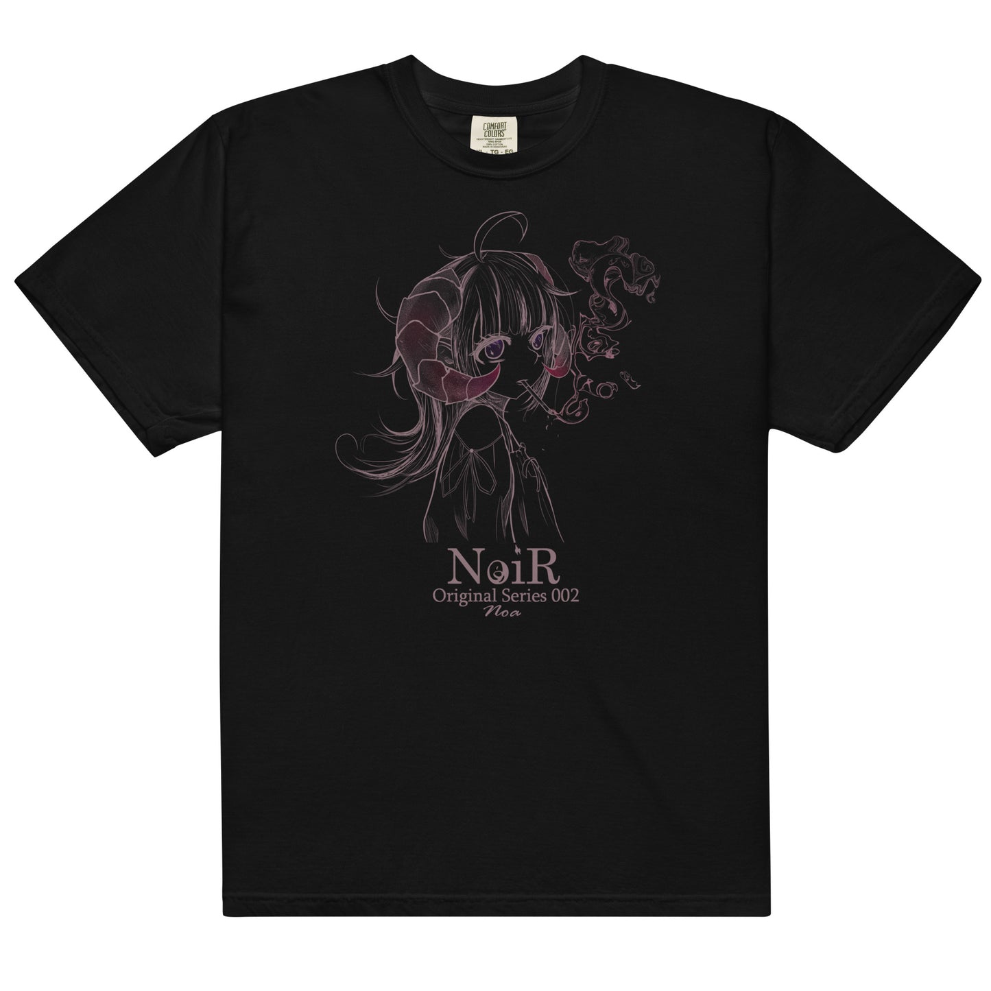 NoiRオリジナルシリーズ002「ノア」プレミアムヘビーウェイトTシャツ