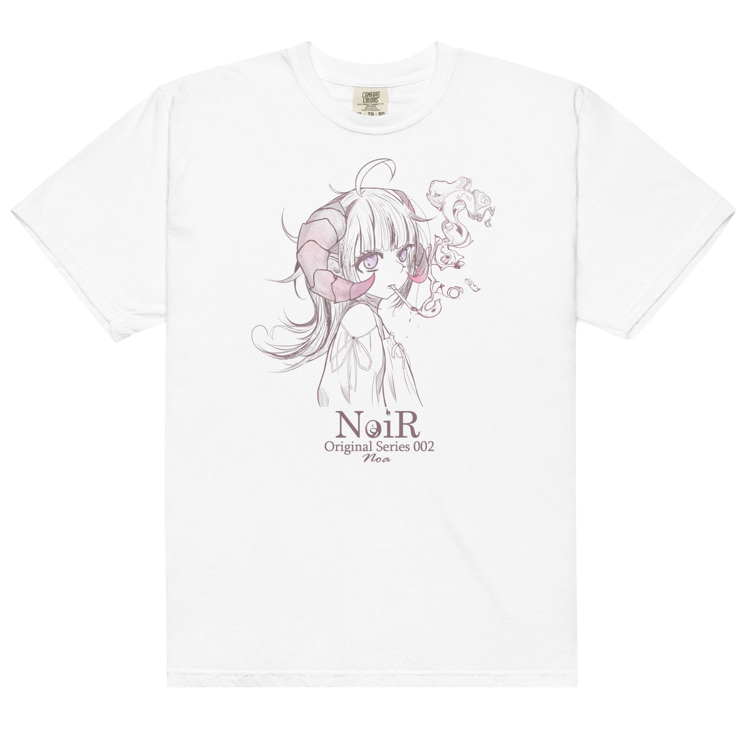 NoiRオリジナルシリーズ002「ノア」プレミアムヘビーウェイトTシャツ