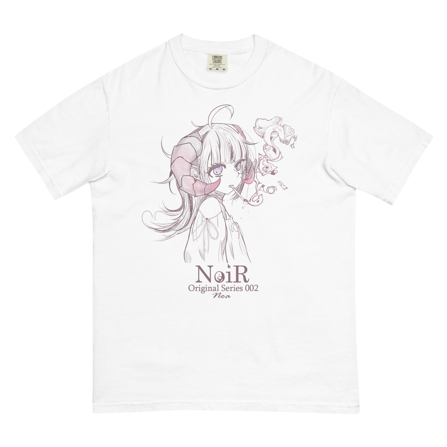 NoiRオリジナルシリーズ002「ノア」プレミアムヘビーウェイトTシャツ