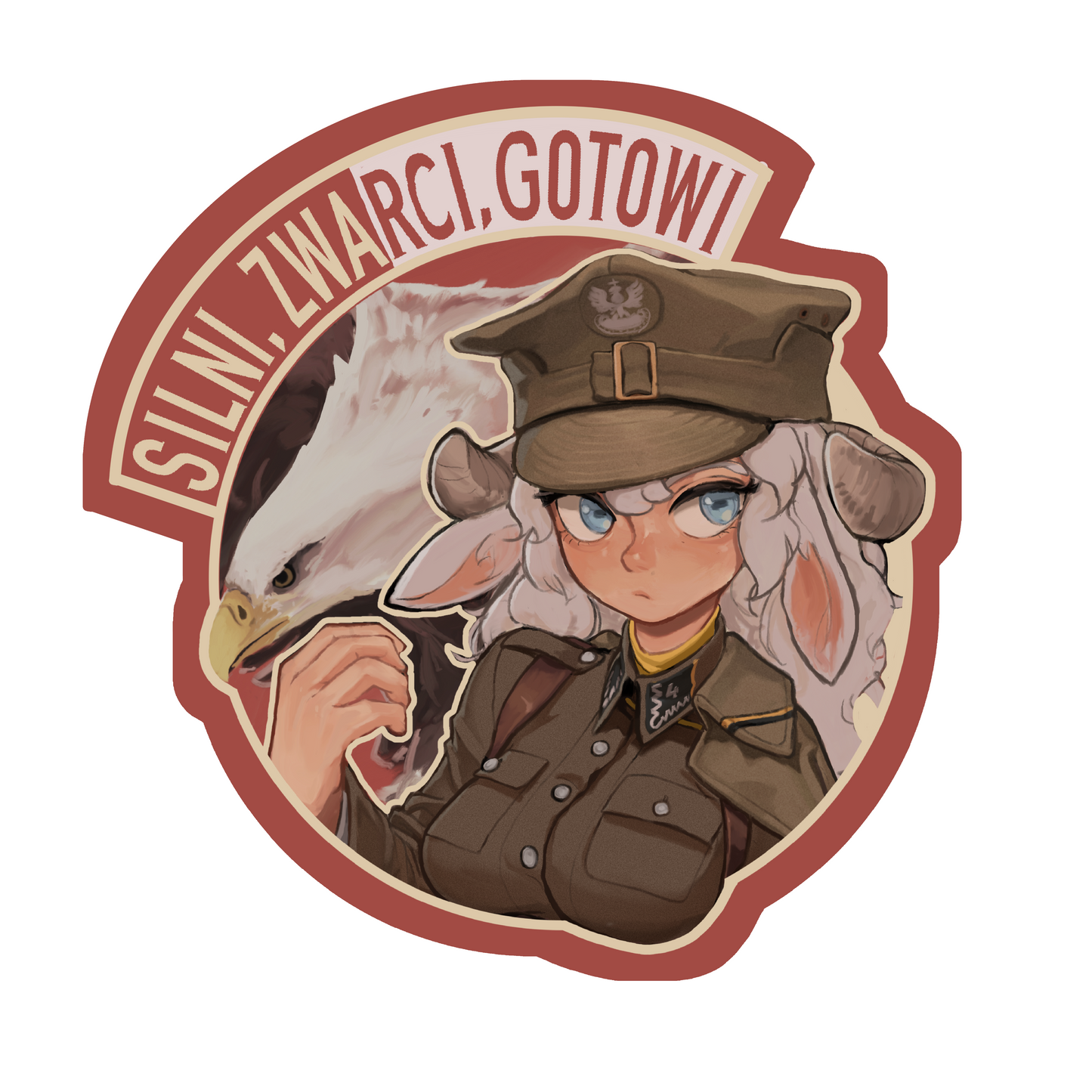 [PRE-ORDER] NoiR Series 071 Polish sheep patch by PJH