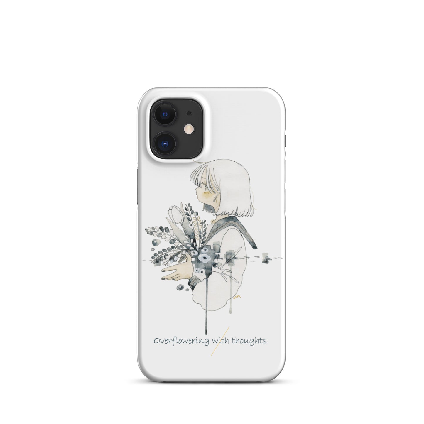 NoiR Series 007 "Overflowering Thoughts" Snap case for iPhone