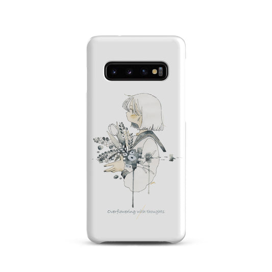 NoiR Series 007 "Overflowering Thoughts" Snap case for Samsung