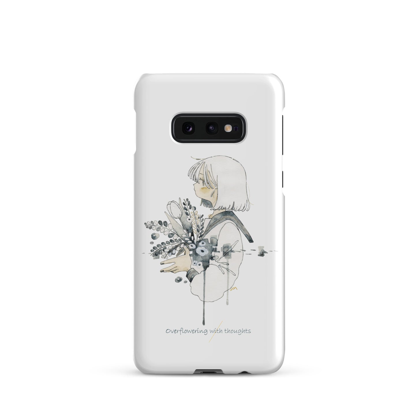 NoiR Series 007 "Overflowering Thoughts" Snap case for Samsung