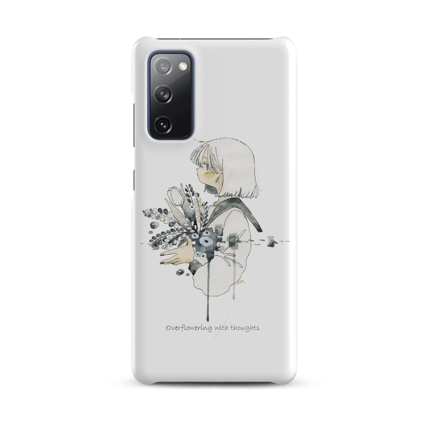 NoiR Series 007 "Overflowering Thoughts" Snap case for Samsung