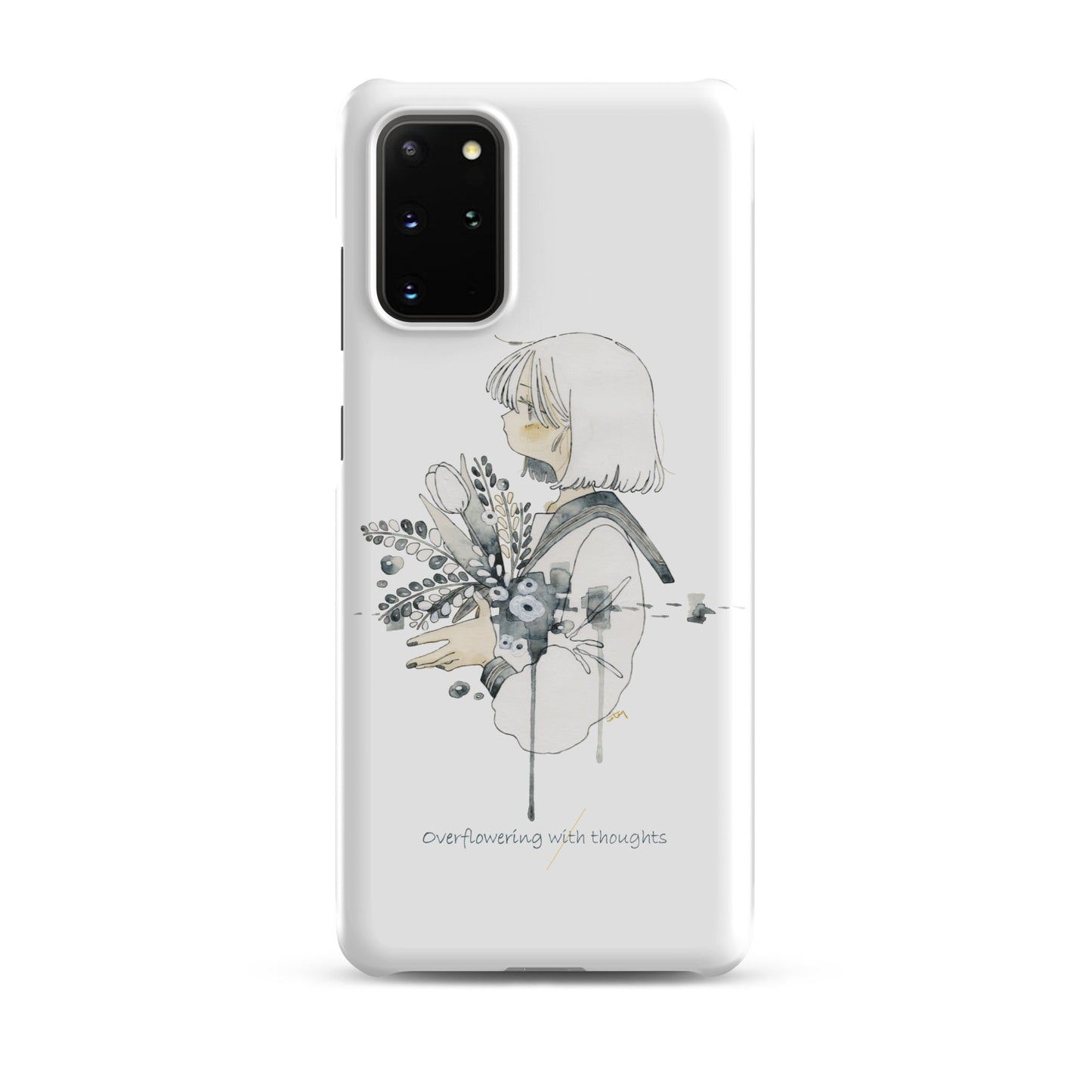 NoiR Series 007 "Overflowering Thoughts" Snap case for Samsung