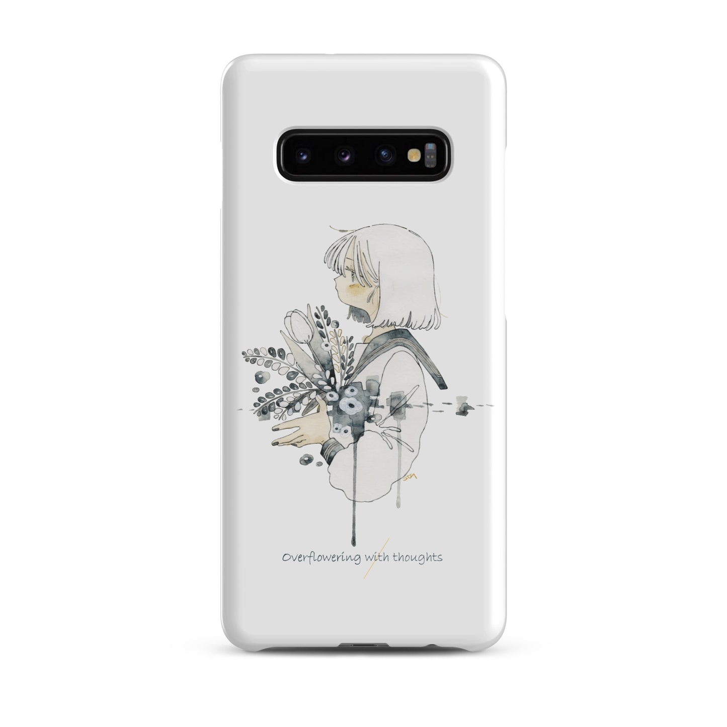 NoiR Series 007 "Overflowering Thoughts" Snap case for Samsung