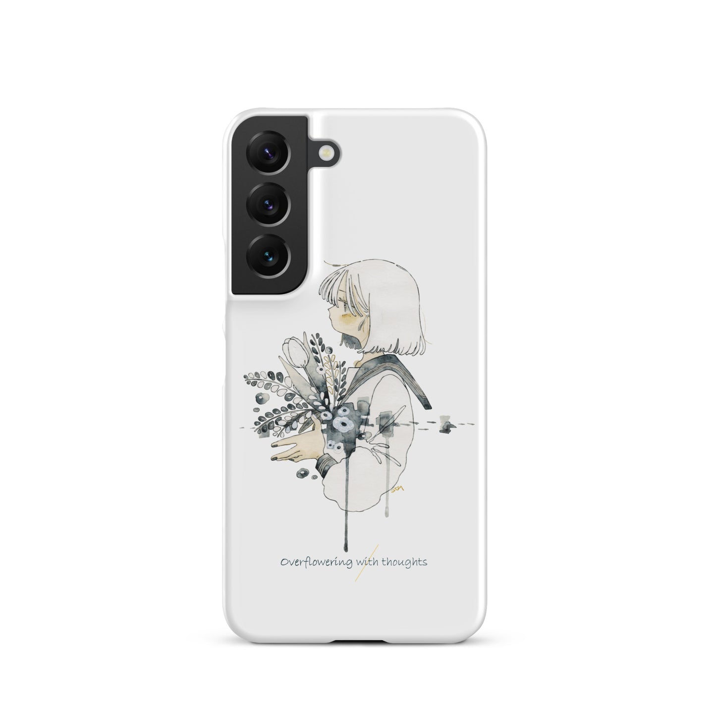 NoiR Series 007 "Overflowering Thoughts" Snap case for Samsung