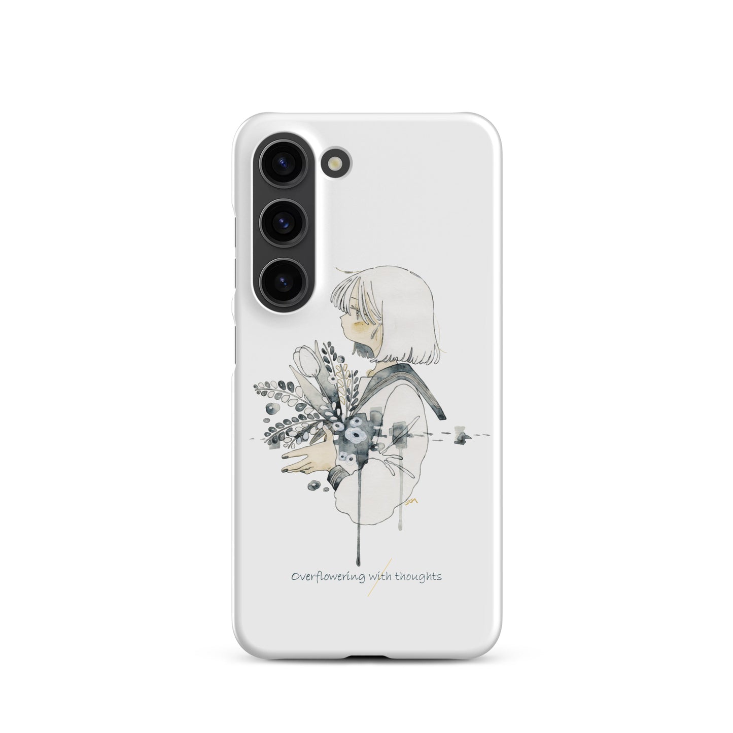 NoiR Series 007 "Overflowering Thoughts" Snap case for Samsung