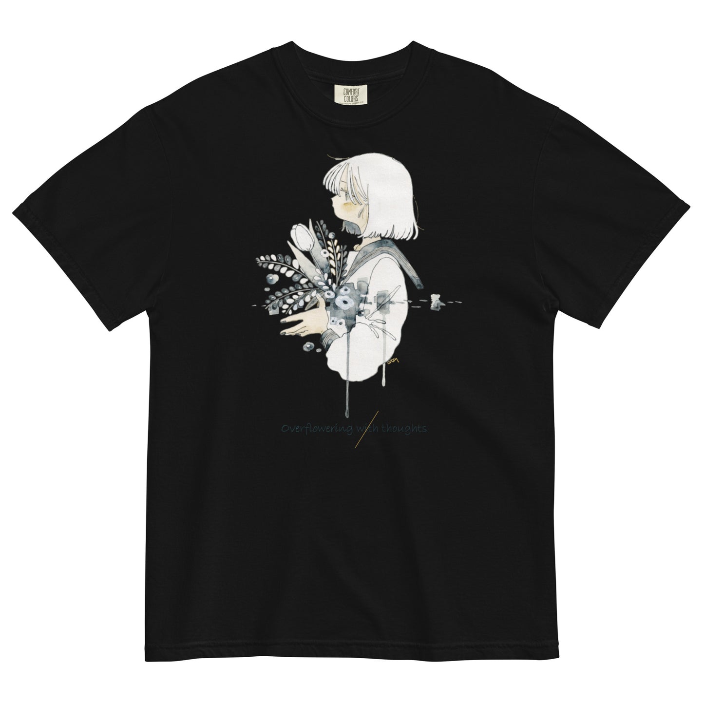 NoiR Series 007 "Overflowering Thoughts" Heavyweight T-Shirt