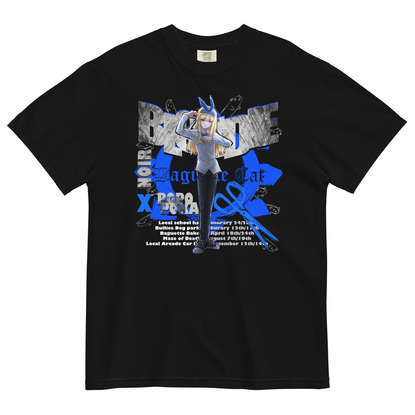 [FINISHED] NoiR Series 008 "popopoka" Blond Rock Heavyweight T-Shirt