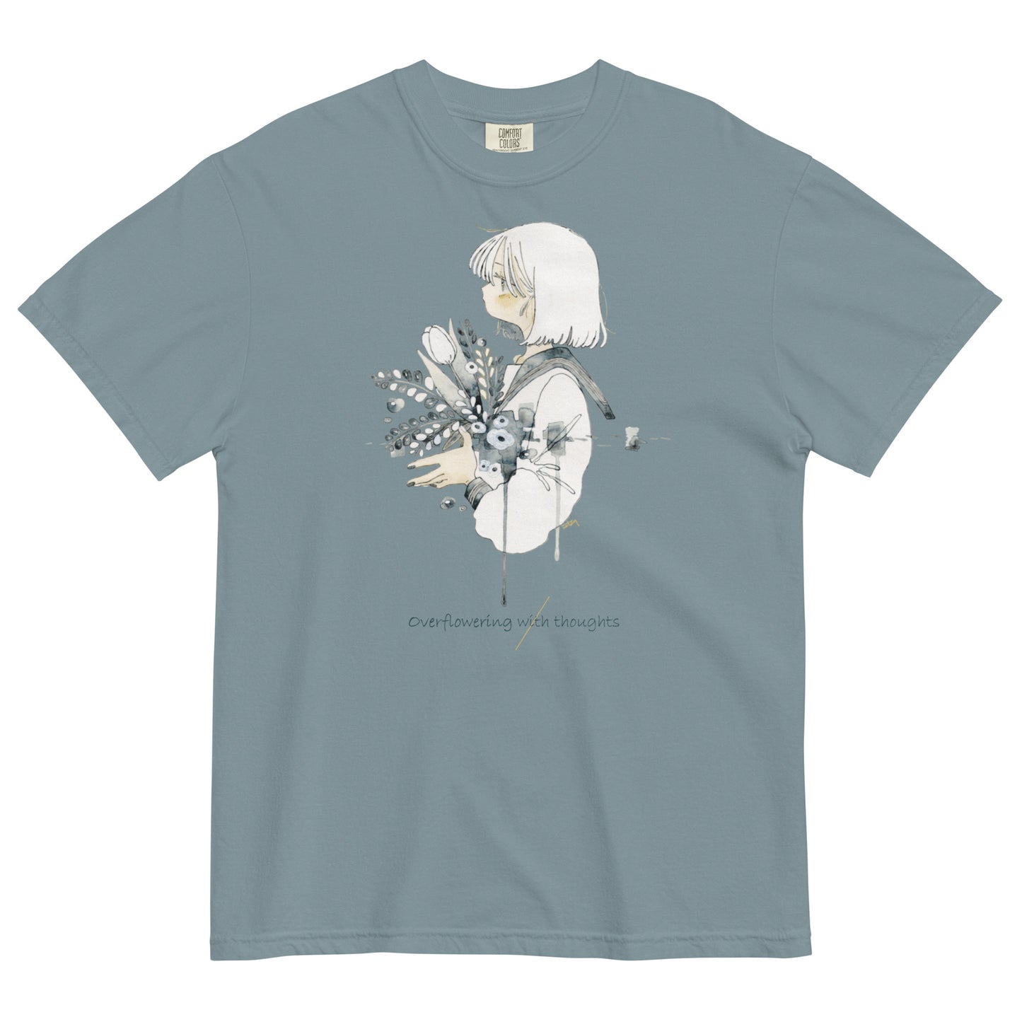 NoiR Series 007 "Overflowering Thoughts" Heavyweight T-Shirt