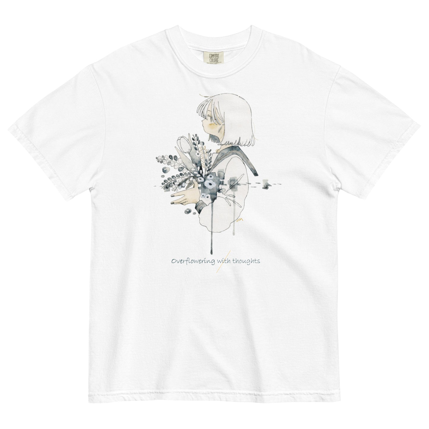 NoiR Series 007 "Overflowering Thoughts" Heavyweight T-Shirt