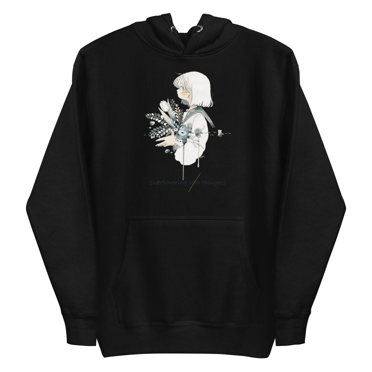 NoiR Series 007 "Overflowering Thoughts" Premium Hoodie