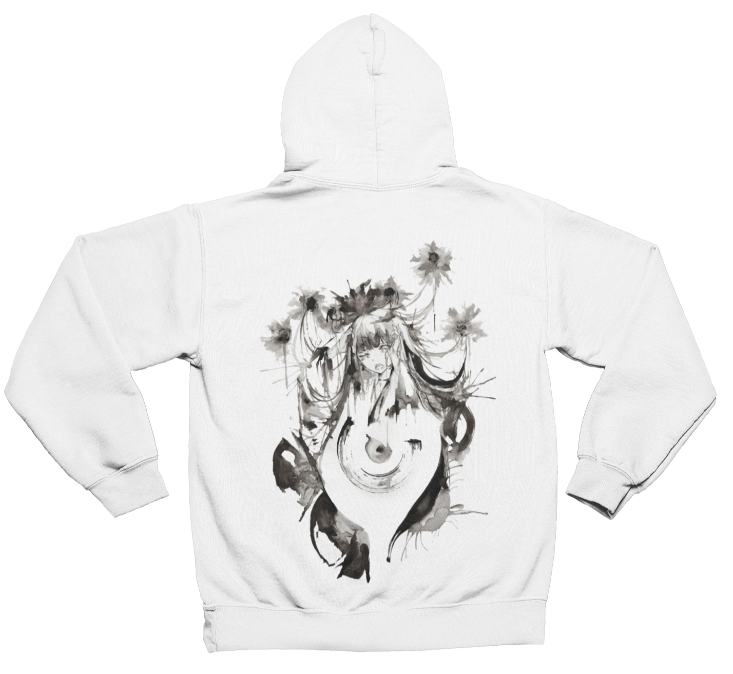 NoiR Series 004 "Anxiety" Original ink Hoodie